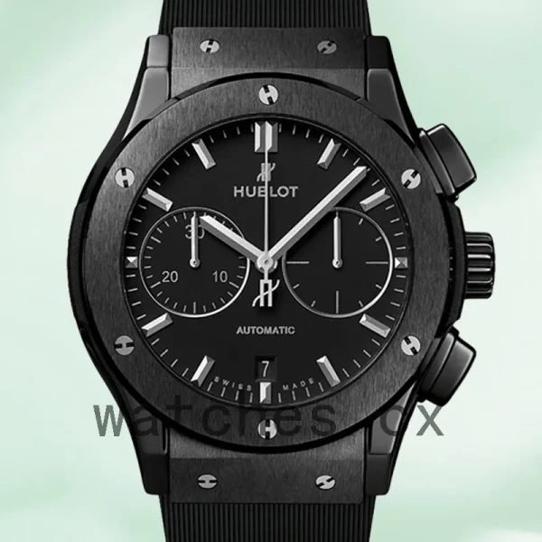 Hublot Classic Fusion 42mm 521.CM.1171.RX Men's Quartz/Automatic Rubber Band