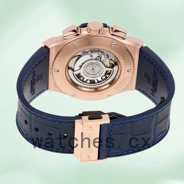 Hublot Classic Fusion 42mm 521.OX.7180.LR Men Blue Dial - Image 4