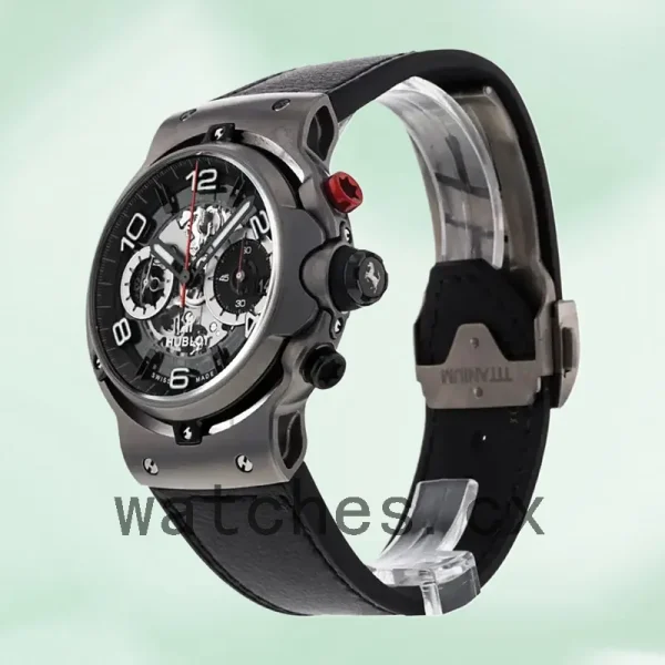 Hublot Class Fusion Men's 44mm 526.NX.0124.VR Leather Strap - Image 4
