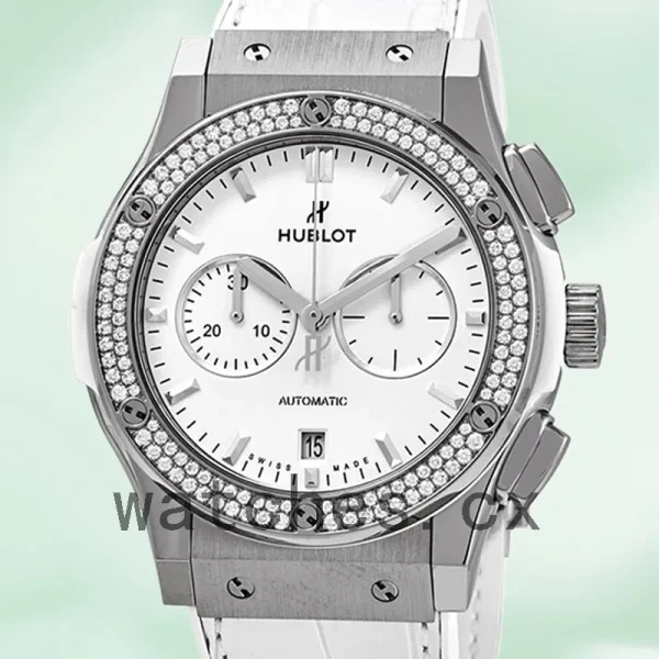 Hublot Classic Fusion 541.NE.2010.LR.1104 Men 42mm Leather Strap