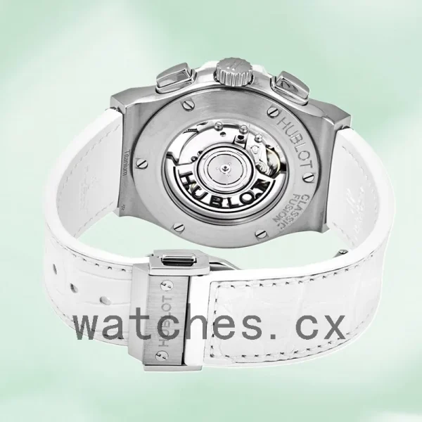 Hublot Classic Fusion 541.NE.2010.LR.1104 Men 42mm Leather Strap - Image 4