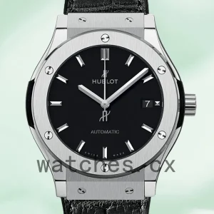 Hublot Classic Fusion Men's 511.NX.1171.LR/542.NX.1171.LR 43mm/42mm/45mm Leather Strap