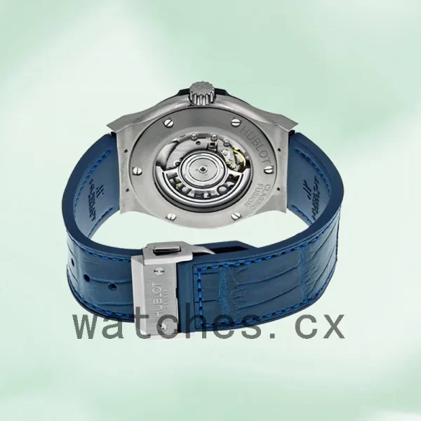 Hublot Classic Fusion Men's 511.NX.7170.LR/542.NX.7170.LR 43mm/42mm/45mm Silver-tone Blue Dial - Image 4