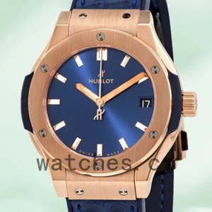 Hublot Classic Fusion 581.OX.7180.LR Ladies 33mm Leather Strap