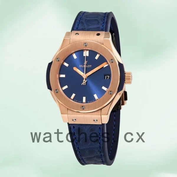 Hublot Classic Fusion 581.OX.7180.LR Ladies 33mm Leather Strap - Image 2