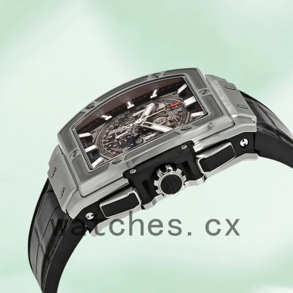 Hublot Spirit Of Big Bang 601.NX.0173.LR 44mm Men Skeleton Dial Silver-tone - Image 3