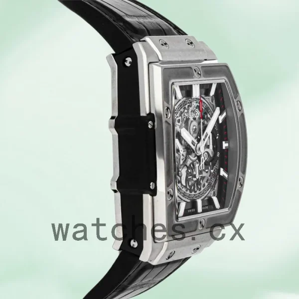 Hublot Spirit Of Big Bang 601.NX.0173.LR 44mm Men Skeleton Dial Silver-tone - Image 4