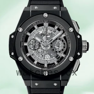 Hublot King Power Men 701.CI.0170 48mm Rubber Band Black Dial