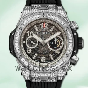 Hublot Big Bang Men 411.NX.1170.RX.0904 44mm Diamonds Skeleton Dial