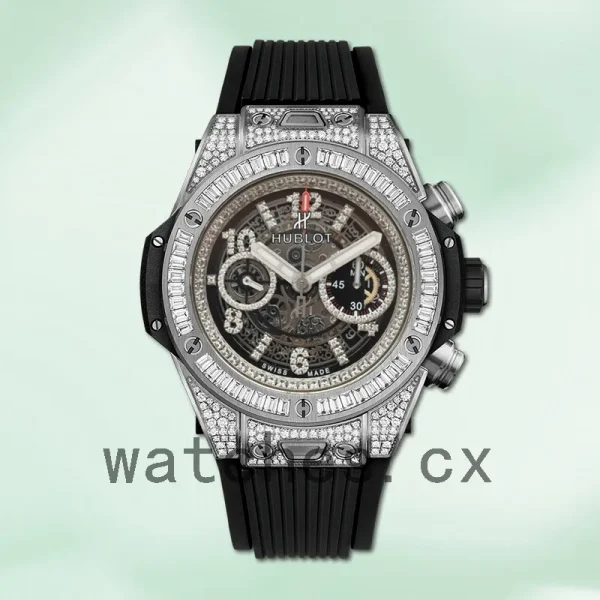 Hublot Big Bang Men 411.NX.1170.RX.0904 44mm Diamonds Skeleton Dial - Image 2