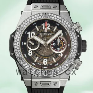 Hublot Big Bang 44mm 411.NX.1170.RX.1104 Men Rubber Band Automatic