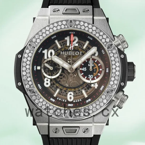 Hublot Big Bang 44mm 411.NX.1170.RX.1104 Men Rubber Band Automatic