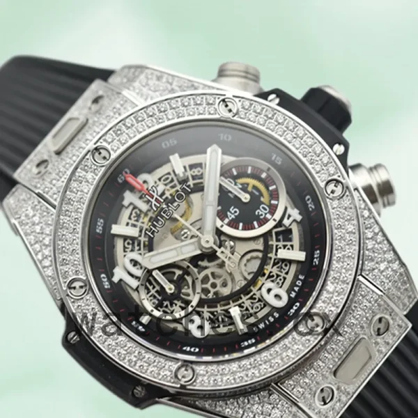 Hublot Big Bang Men 44mm 411.NX.1170.RX.1704 Diamonds Skeleton Dial - Image 3