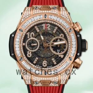 Hublot Big Bang 44mm Men 411.OX.1180.RX.0904-001 Automatic Diamonds