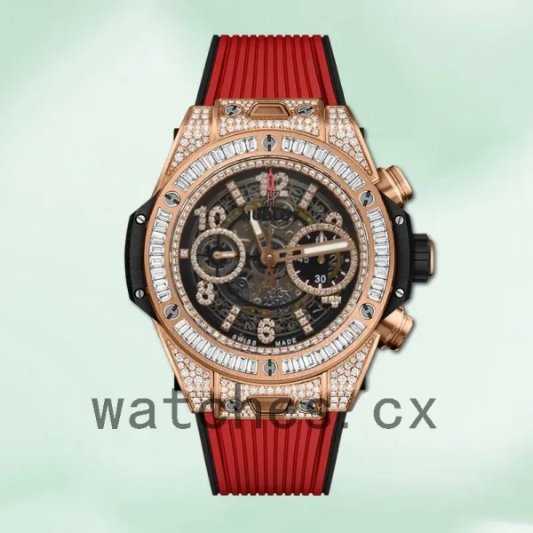 Hublot Big Bang 44mm Men 411.OX.1180.RX.0904-001 Automatic Diamonds - Image 2