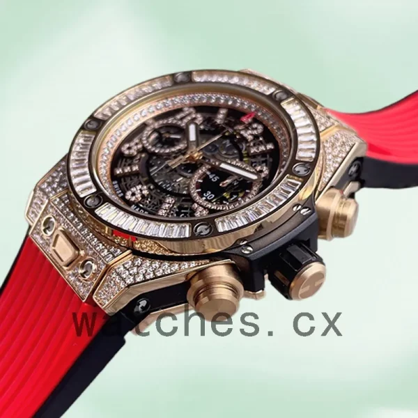 Hublot Big Bang 44mm Men 411.OX.1180.RX.0904-001 Automatic Diamonds - Image 3