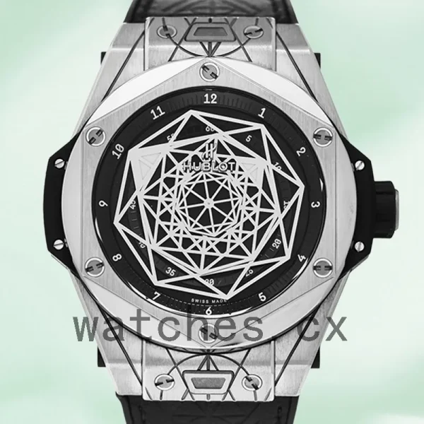 Hublot Big Bang Men 44mm 415.NX.1112.VR.MXM16 Leather Strap