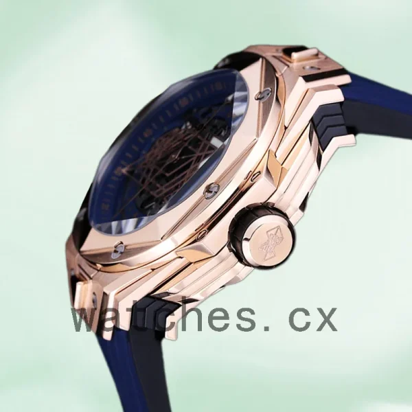 Hublot Big Bang 44mm Men 418.OX.5108.RX.MXM20 Rose Gold-tone Rubber Band - Image 4