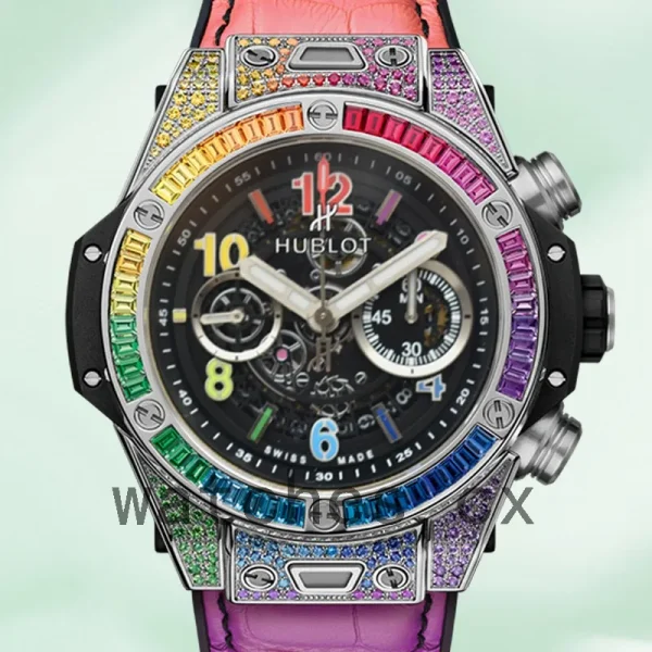 Hublot Big Bang 44mm 421.NX.1117.LR.0999 Men Diamonds