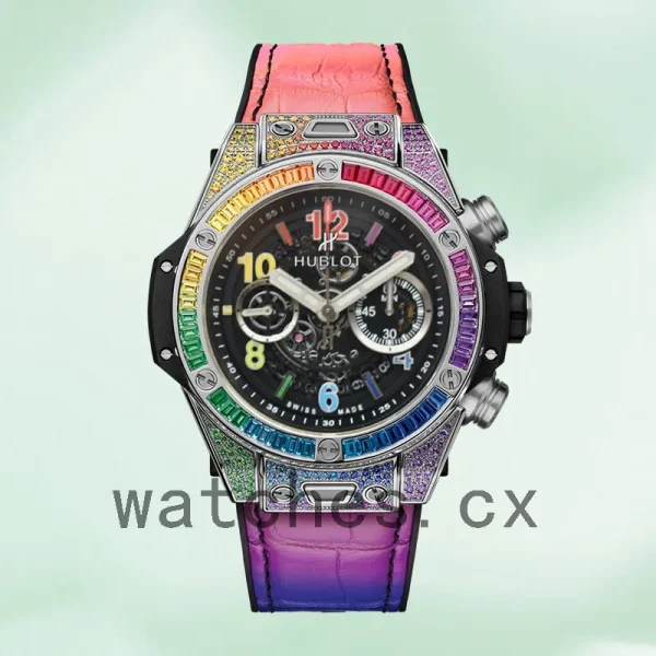 Hublot Big Bang 44mm 421.NX.1117.LR.0999 Men Diamonds - Image 2