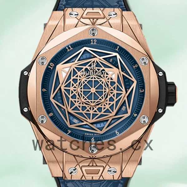 Hublot Big Bang Men 465.OS.7189.VR.1204.MXM19-001 44mm Blue Dial