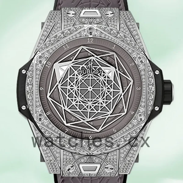 Hublot Big Bang 44mm Men 465.SS.7047.VR.1204.MXM20-002 Leather Strap