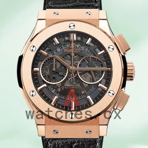 Hublot Classic Fusion Men 44mm 525.OX.0180.LR Skeleton Dial