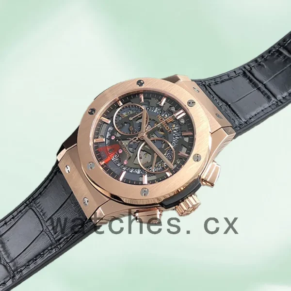 Hublot Classic Fusion Men 44mm 525.OX.0180.LR Skeleton Dial - Image 3
