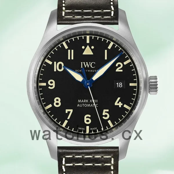 IWC Pilot IW327006 43mm/40mm Men's Black Dial Grey-tone