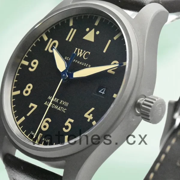 IWC Pilot IW327006 43mm/40mm Men's Black Dial Grey-tone - Image 3