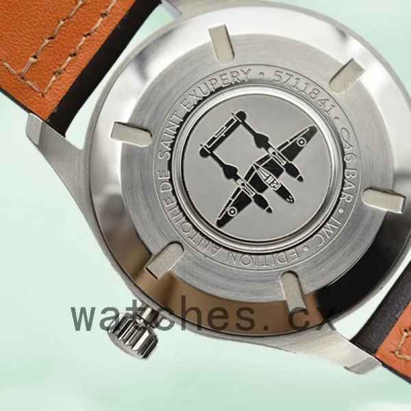 IWC Pilot 43mm/40mm IW328201 Men's Leather Strap - Image 4