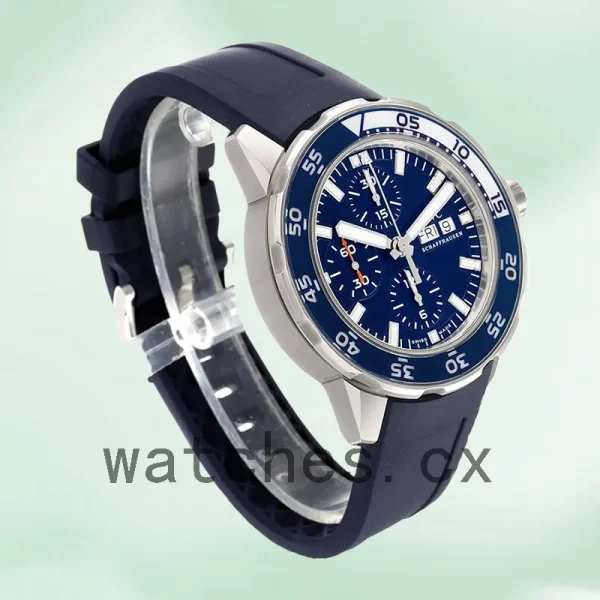 IWC Aquatimer 44mm Men's IW376711 Automatic Blue Dial - Image 4