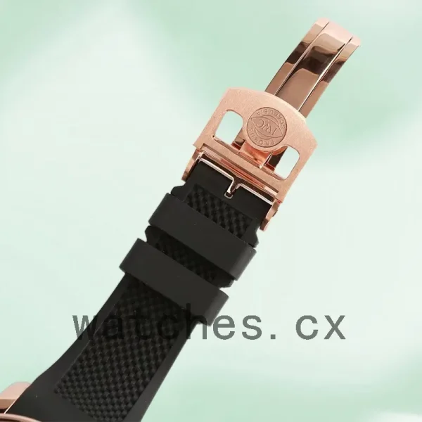 IWC Portuguese Chrono 43mm/40mm IW390209 Men's Grey Dial Rubber Band - Image 4