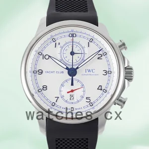 IWC Portuguese Chrono 40mm Men's IW390702 White Dial