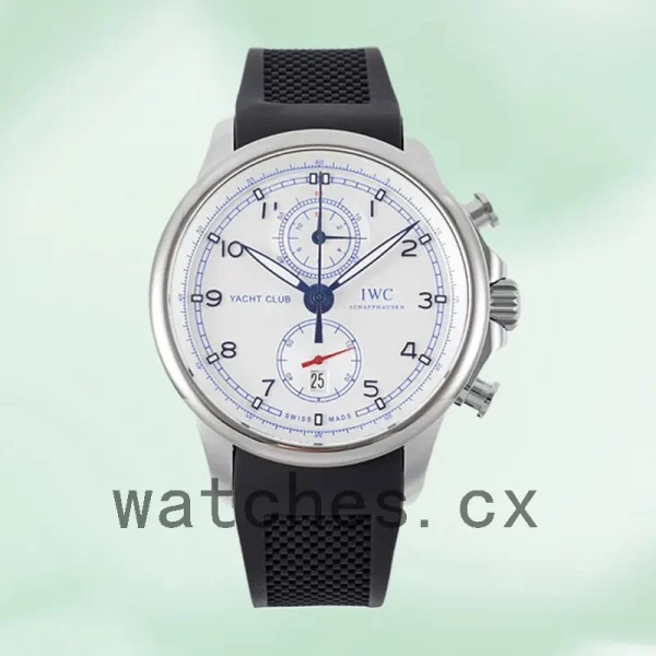 IWC Portuguese Chrono 40mm Men's IW390702 White Dial - Image 2