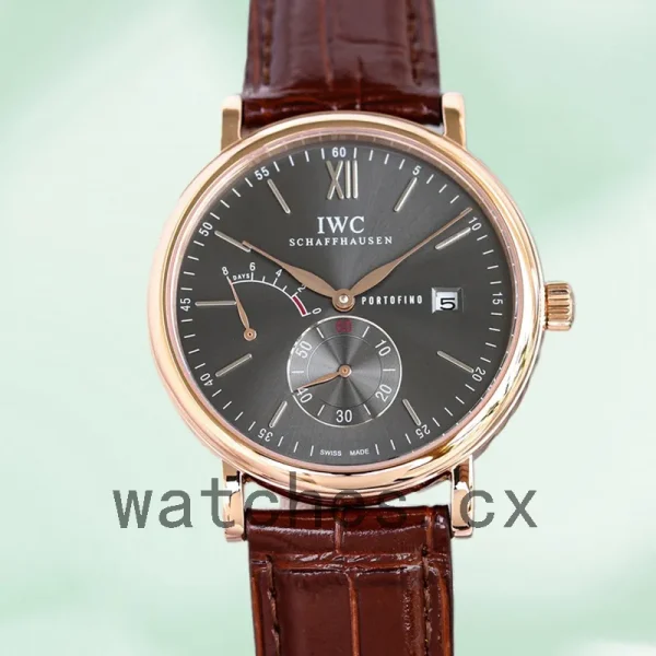 IWC Portofino 40mm IW510104 Men's Grey Dial Automatic - Image 3