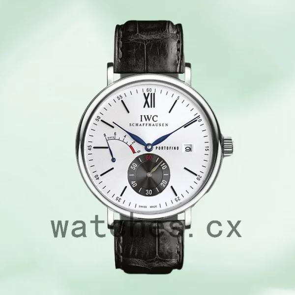 IWC Portofino Men's IW510114 40mm Leather Strap - Image 2