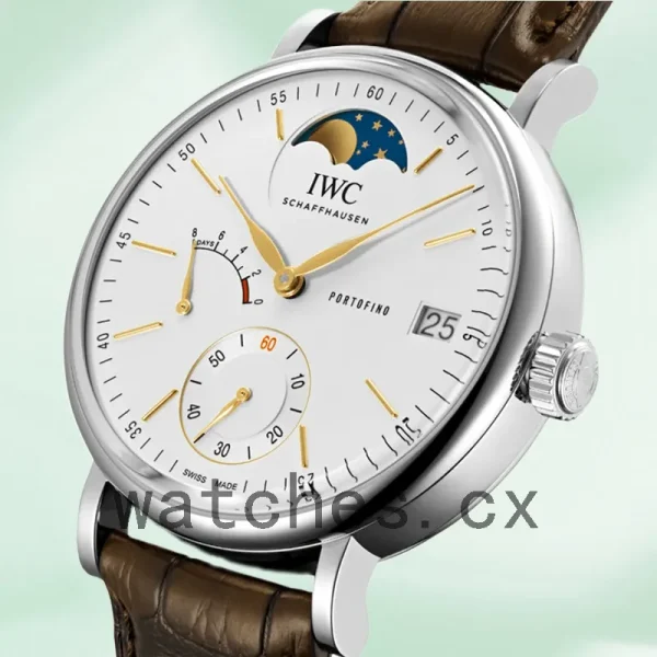 IWC Portofino 43mm/40mm IW516401 Men's White Dial - Image 4