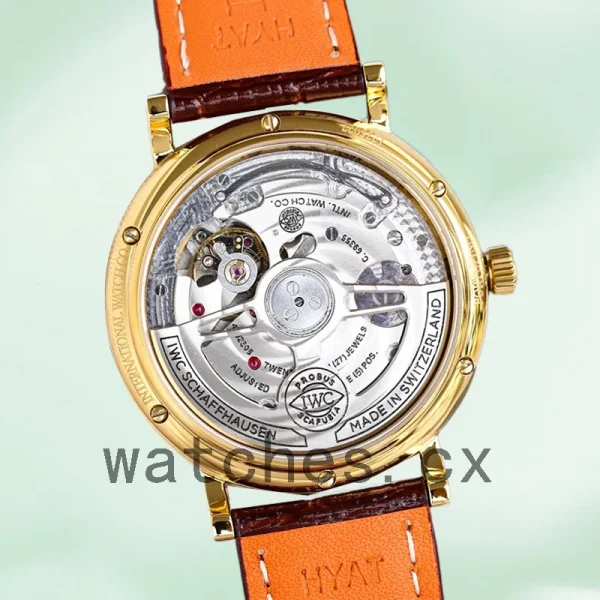 IWC Portofino 40mm Men's IW516403 Automatic Leather Strap - Image 4