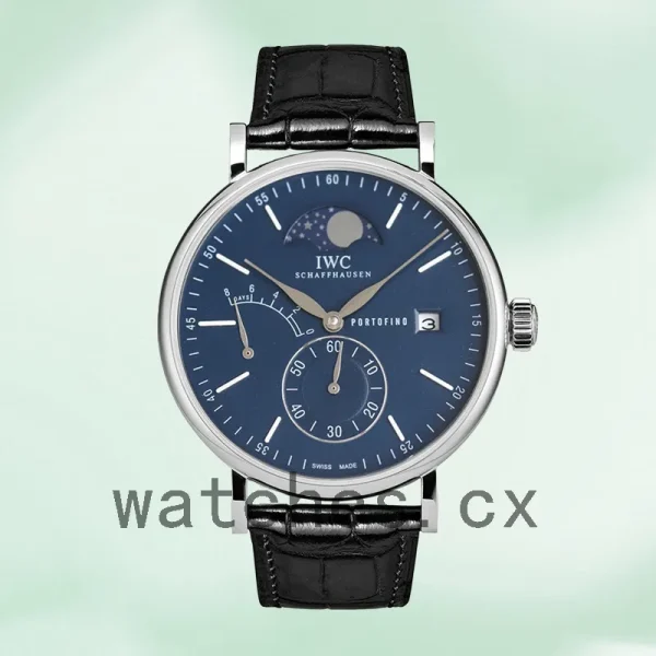 IWC Portofino 43mm/40mm IW516405 Men's Blue Dial - Image 2