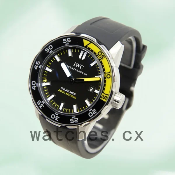 IWC Aquatimer Men's IW356802 46mm Black Dial Automatic - Image 3
