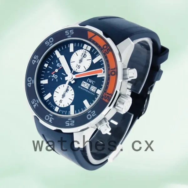 IWC Aquatimer IW376704 Men's 43mm Blue Dial - Image 3