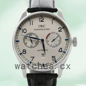 IWC Portuguese Automatic 42mm IW500107 Men's Leather Strap
