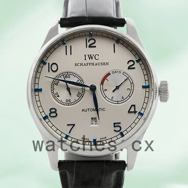IWC Portuguese Automatic 42mm IW500107 Men's Leather Strap