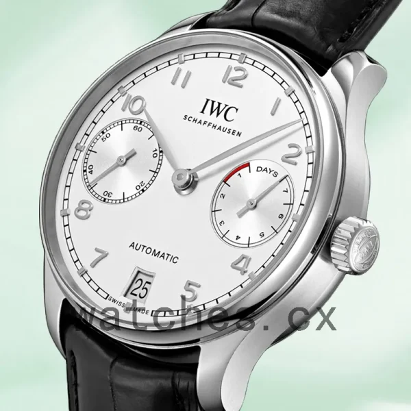 IWC Portuguese Automatic 42mm Men's IW500712 Silver-tone Automatic - Image 3