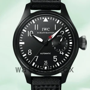 IWC Big Pilots IW501901 Men's 43mm Canvas Strap