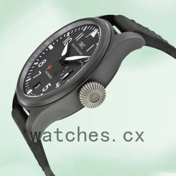 IWC Big Pilots IW501901 Men's 43mm Canvas Strap - Image 3