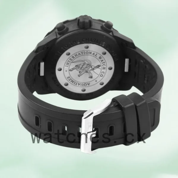IWC Aquatimer Men's 45mm IWC376705 Black Dial Black-tone - Image 4