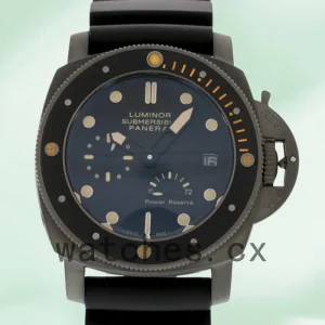 Panerai Luminor Submersible Luminor001 Men's 47mm Rubber Band Black-tone
