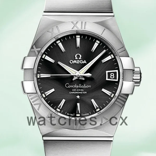 Omega Constellation Men 38mm 123.10.38.21.01.001 Silver-tone Bracelet